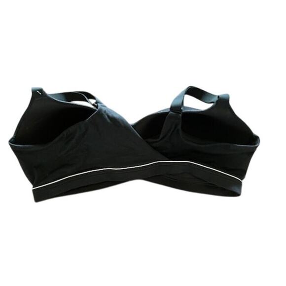 Cacique Black Wireless Comfort Bra 44DD Crossover Back - Picture 4 of 7